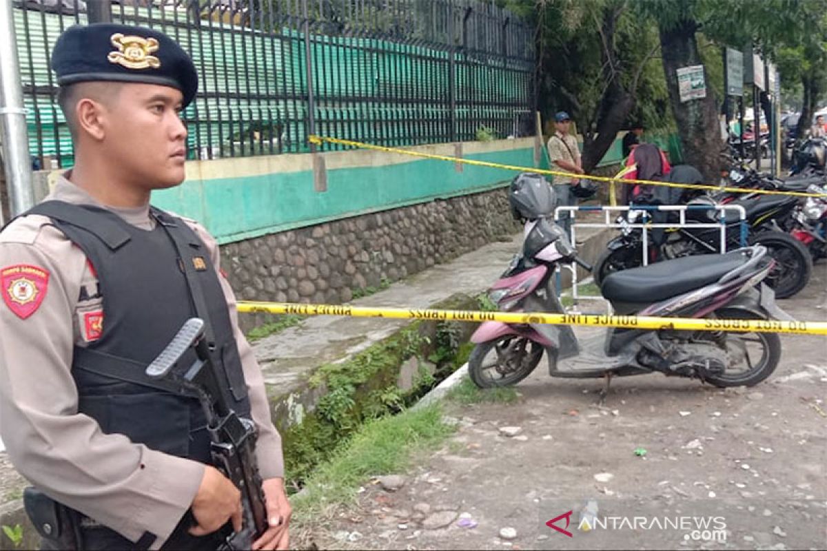 Bom Medan, polisi temukan peluru dari sepeda motor terduga pelaku