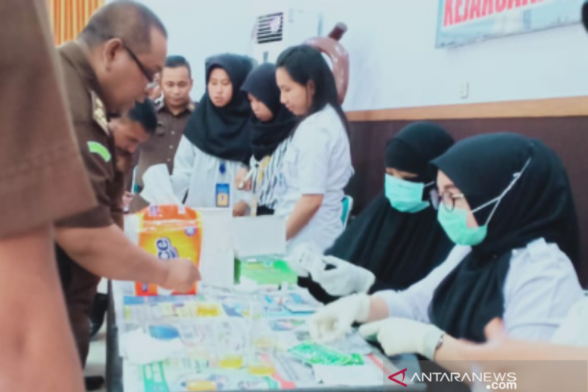 BNN tes urine 162 orang pegawai Kejati Sulawesi Tenggara