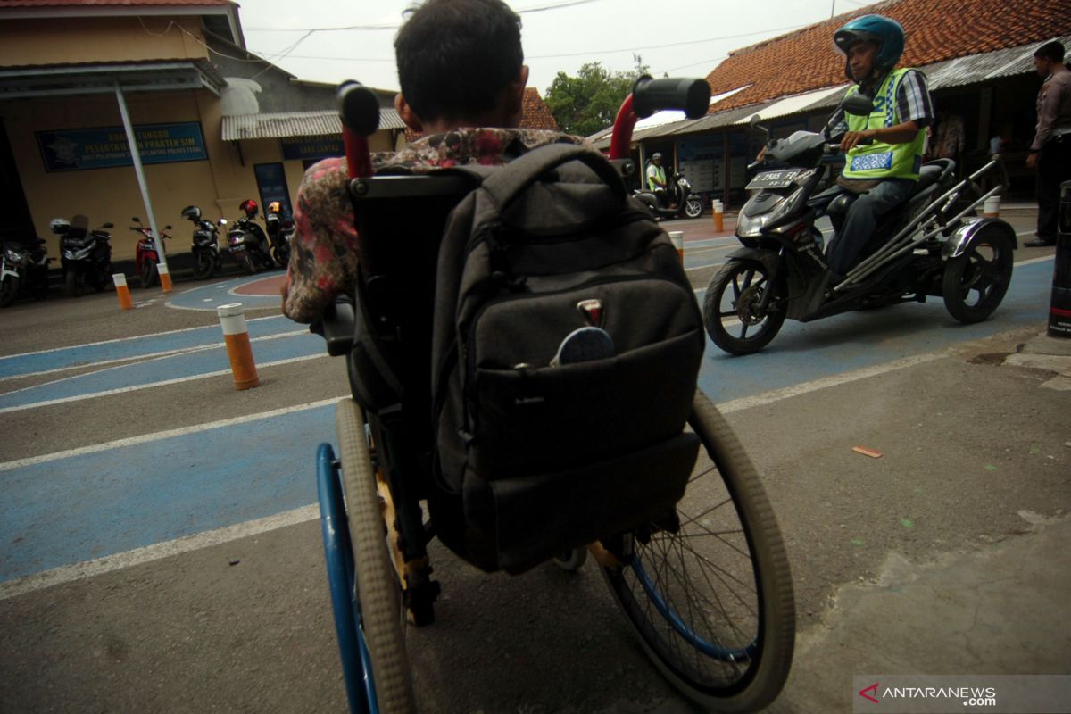 Kabar baik, pembuatan SIM bagi difabel akan didahului pelatihan