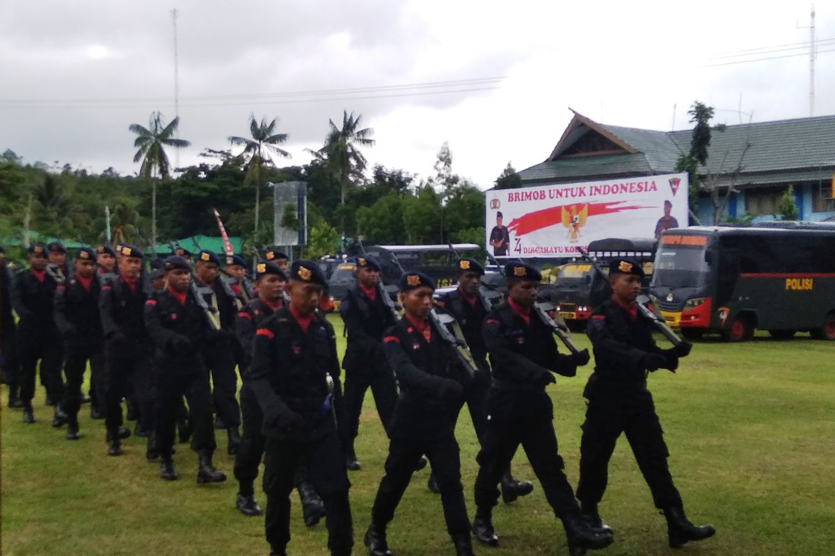 Kapolri: Personel Brimob dihadapkan pada serangkaian tugas berat