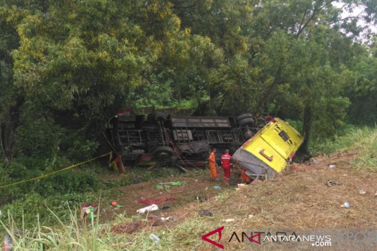 Seven dead in bus collision on Cipali toll road