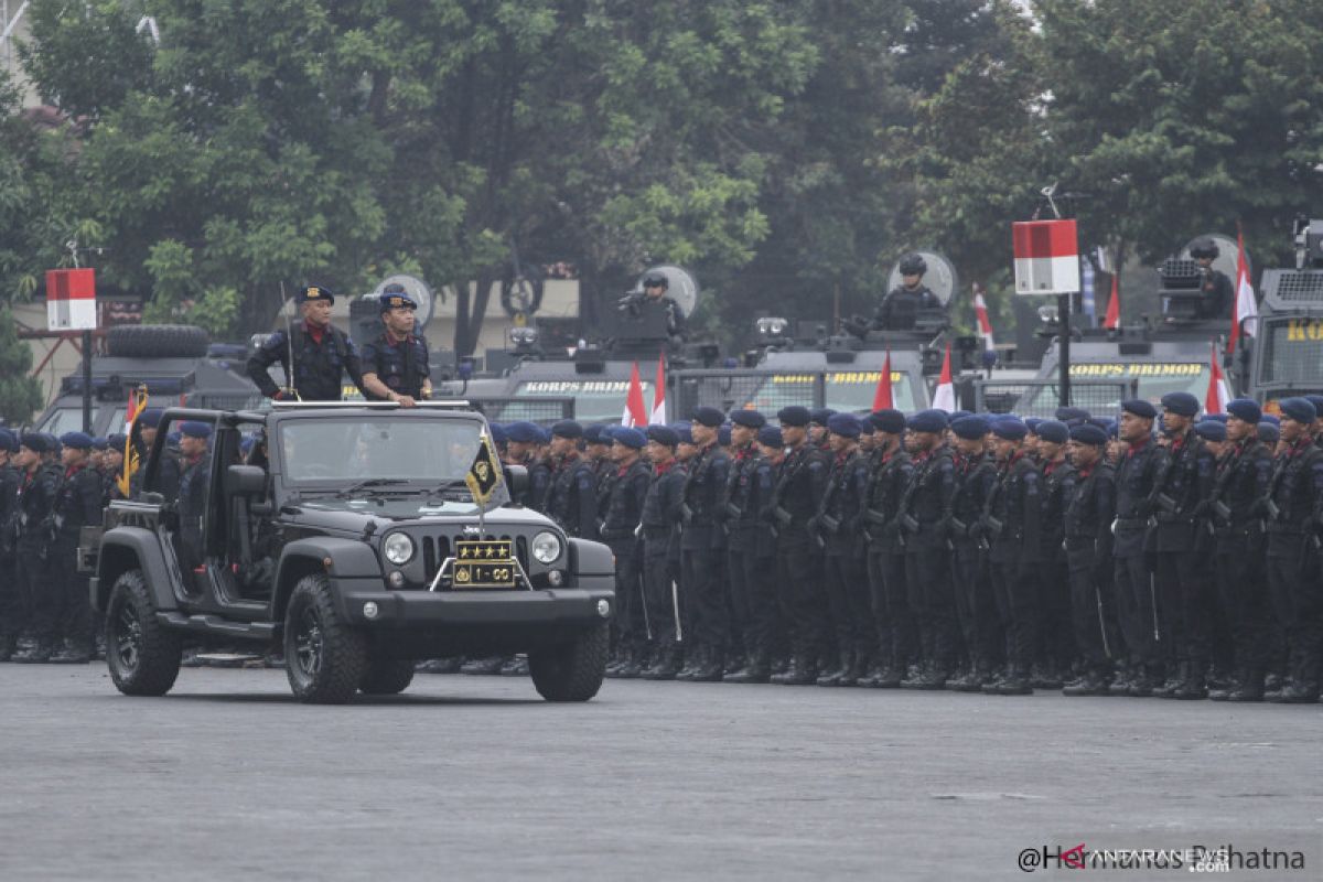 HUT Brimob Kapolri sampaikan tantangan tugas kedepan