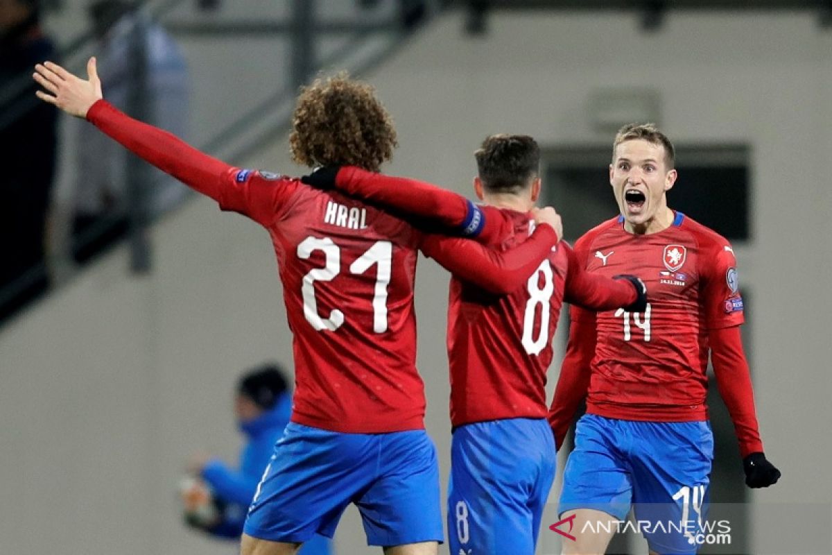 Usai tundukan Kosovo 2-1, Ceko ke putaran final Piala Eropa 2020