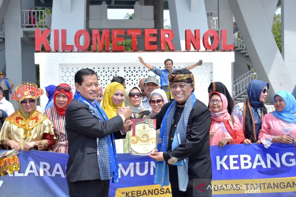 Pemko Sabang apresiasi deklarasi komunikasi kebangsaan di kilometer nol