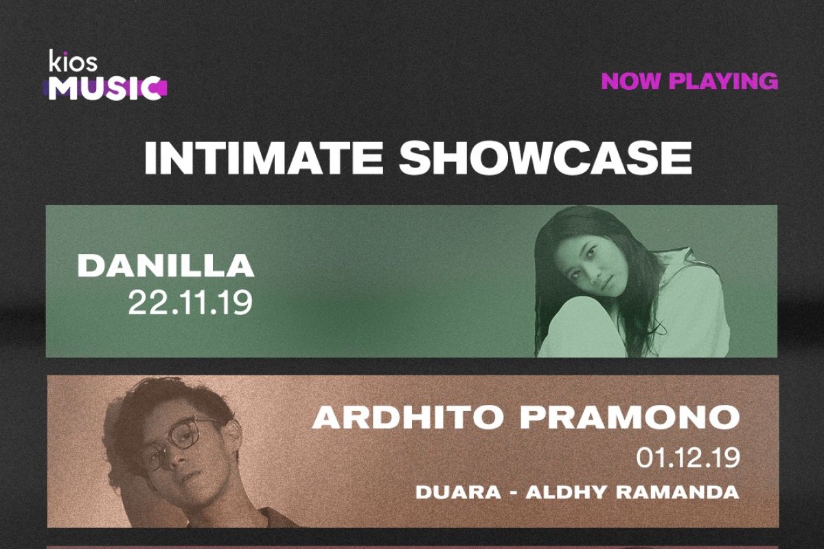 KiosMusic hadirkan Danilla, Ardhito Pramono, dan Dipha Barus