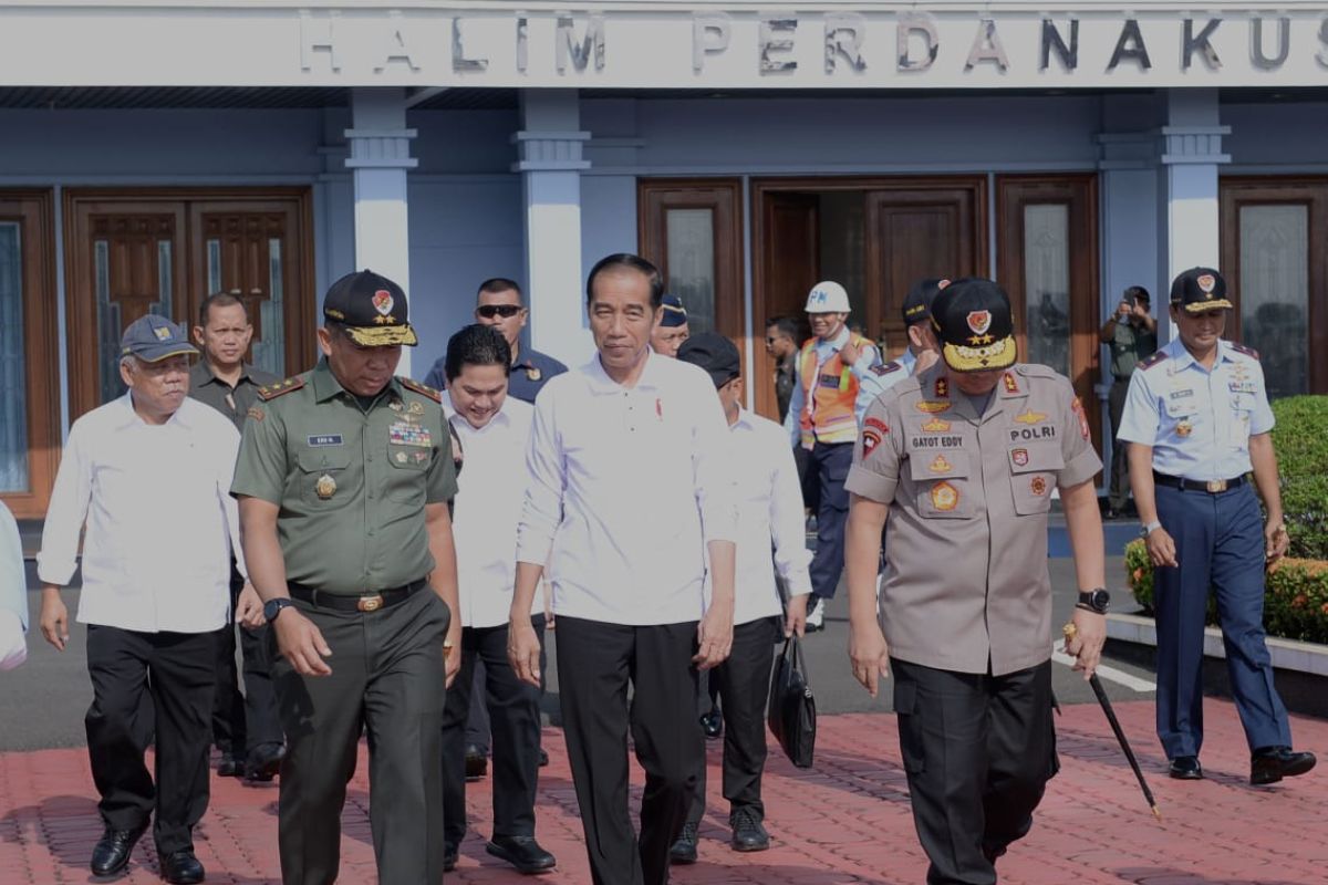 Presiden Jokowi resmikan jalan tol Sumatera  189 km