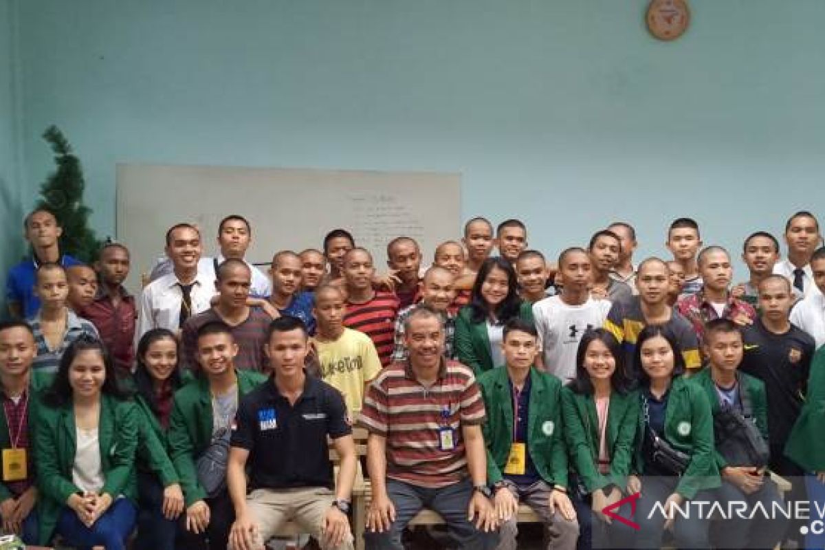 STM Immanuel Polbangtan Medan kunjungi Lapas Anak Tanjung Gusta