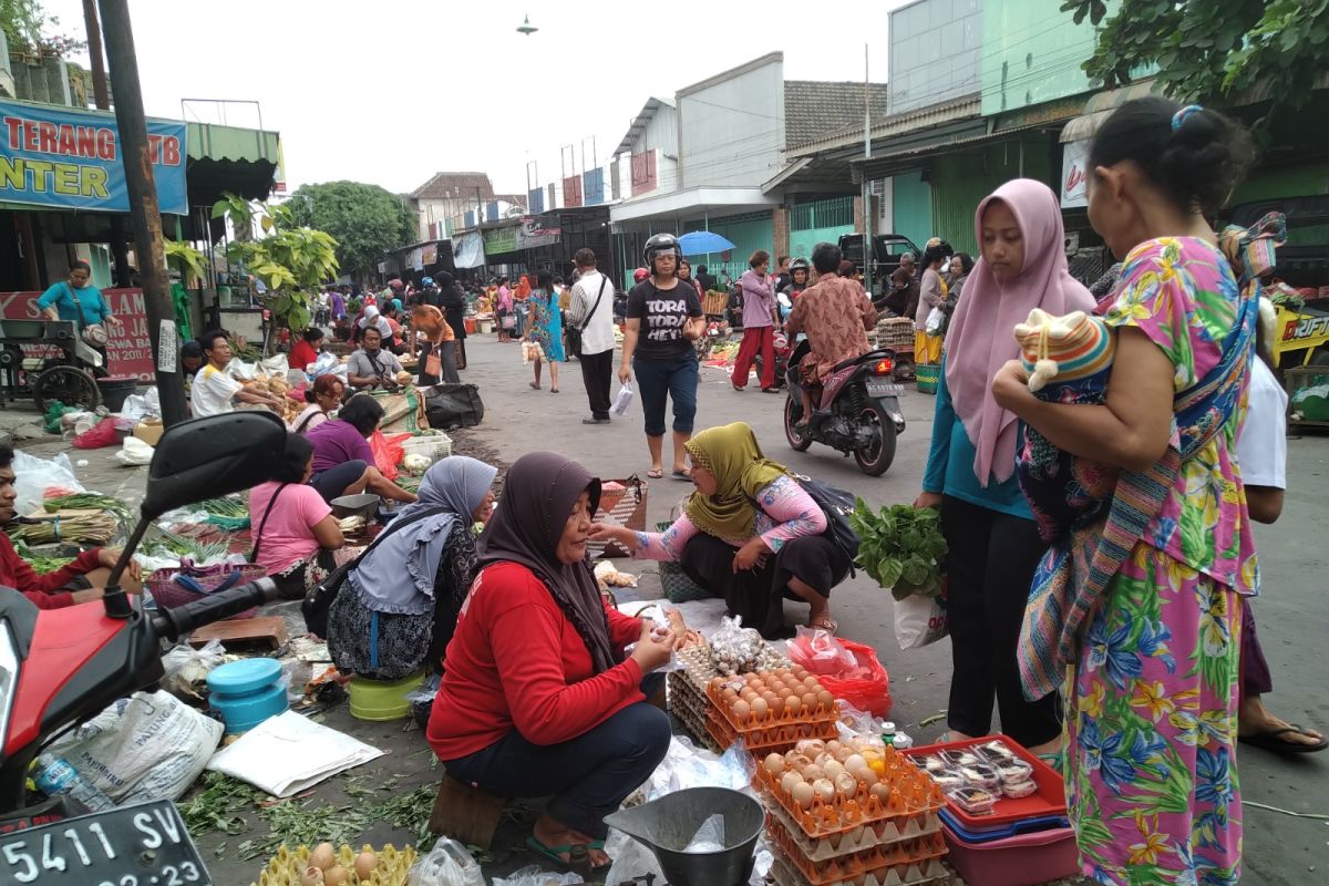 Membengkak, kerugian pedagang korban kebakaran Pasar Ngunut Tulungagung