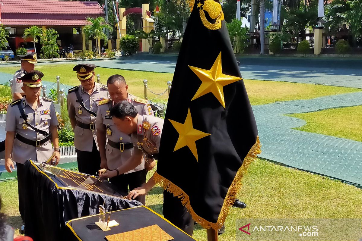 Kapolri kukuhkan Polda Sulteng menjadi Type A, Kapolda Brigjen Lukman Wahyu segera naik pangkat jadi Irjen