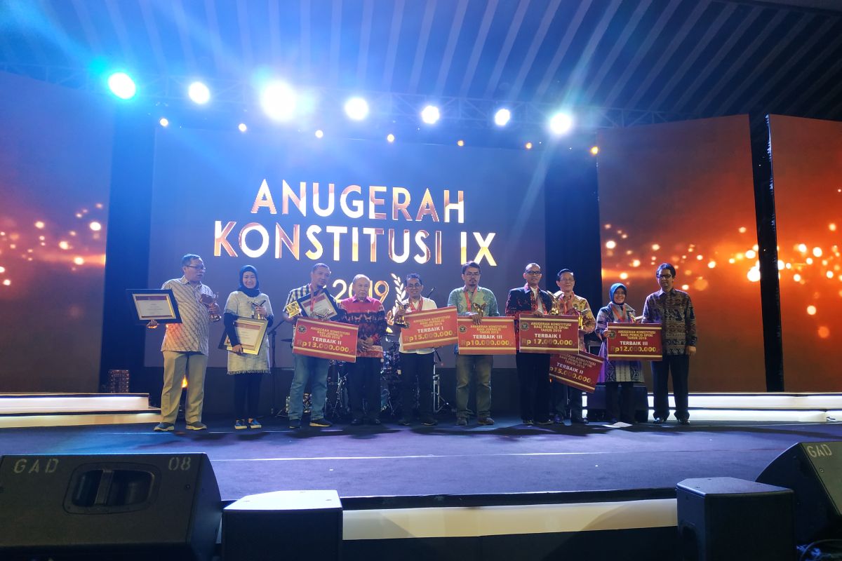 LKBN ANTARA raih media online  terbaik Anugerah Konstitusi 2019