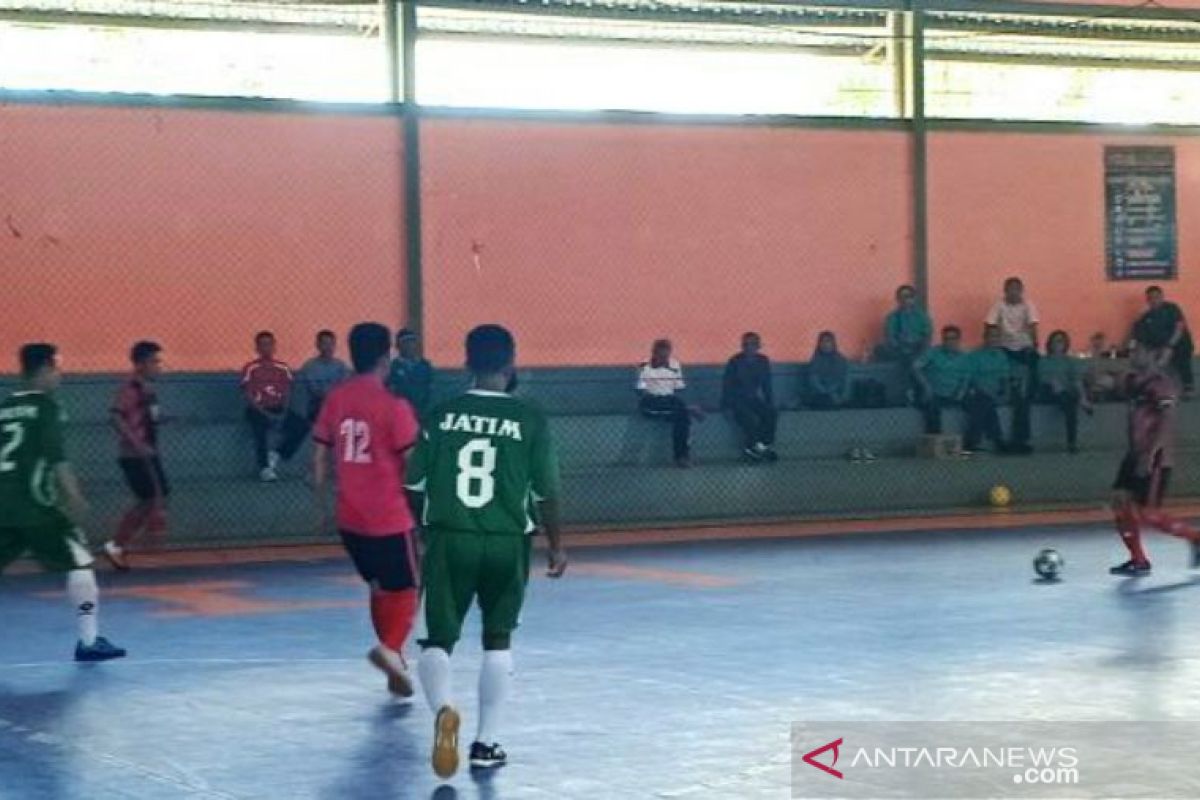 Tim futsal Jawa Timur melaju ke babak 16 besar