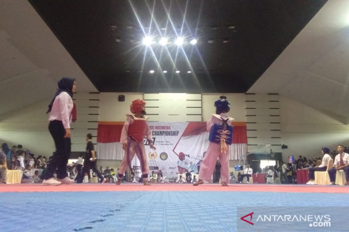 1.096 atlet bersaing di kejuaraan Taekwondo Andalan Pekanbaru, begini penjelasannya