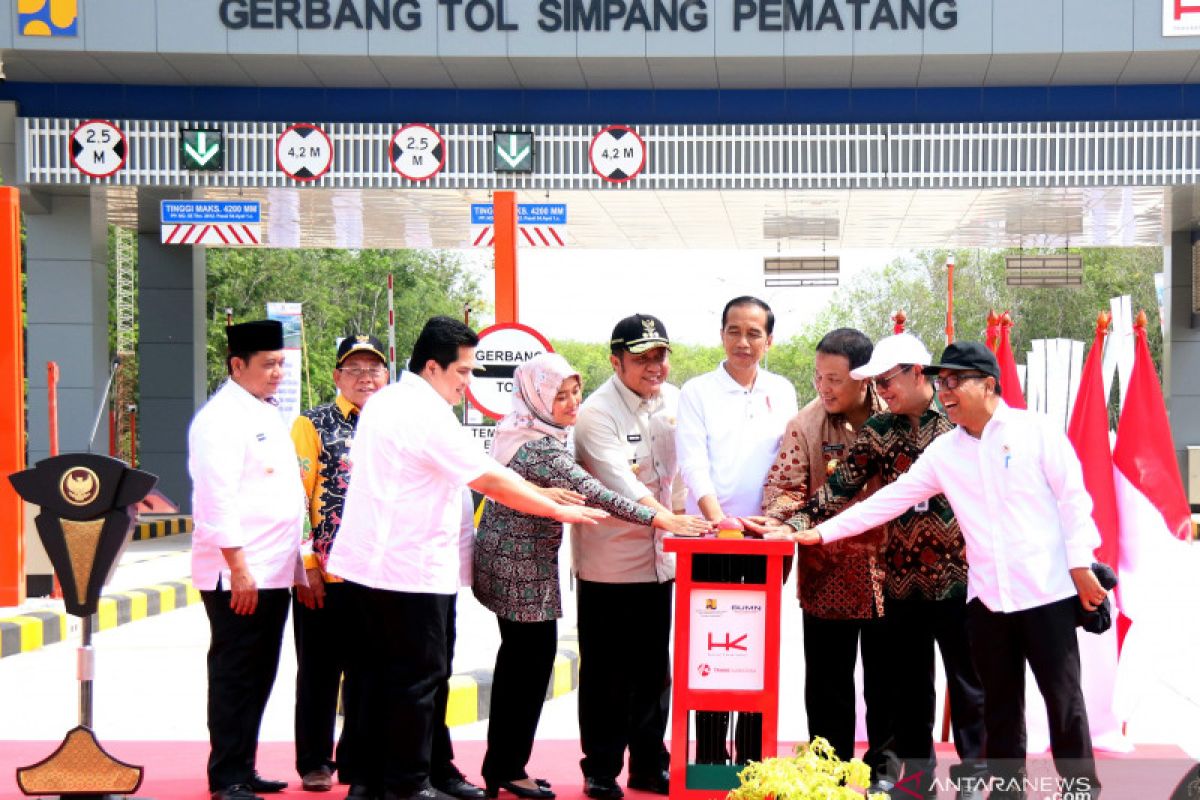 Presiden sebut Lampung-Palembang segera tersambung