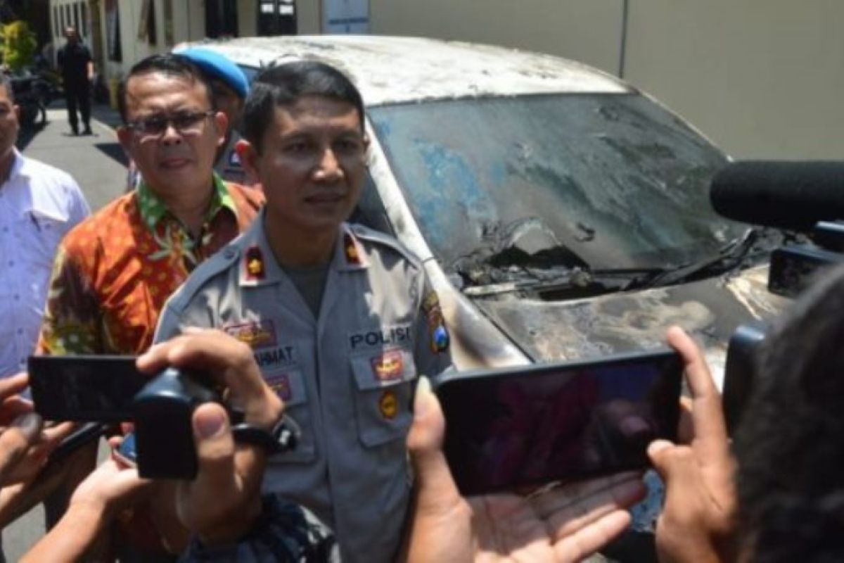Polres Madiun Kota tangkap pelaku pembakaran mobil
