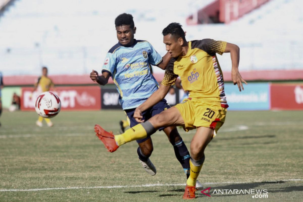 Mitra Kukar-Persewar gagal lolos empat besar usai bermain imbang 2-2