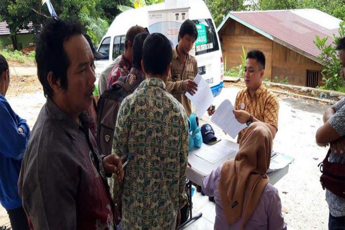 MCS BPJS-Kesehatan Muara Teweh layani warga Desa Malawaken