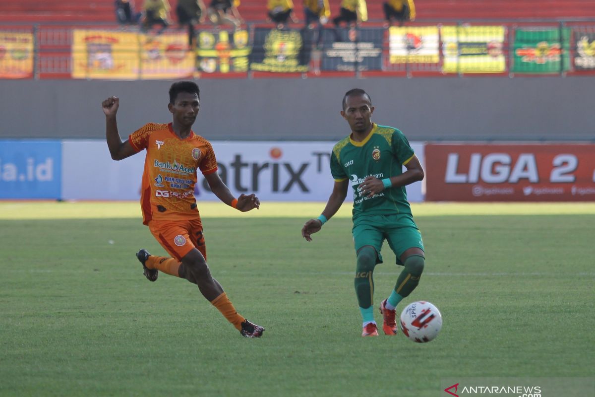 Persiraja dan Sriwijaya FC lolos semifinal Liga 2