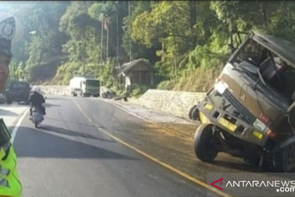 Kecelakaan Truk CPO Kembali Terjadi di Bukit Pulai Batang Kapas