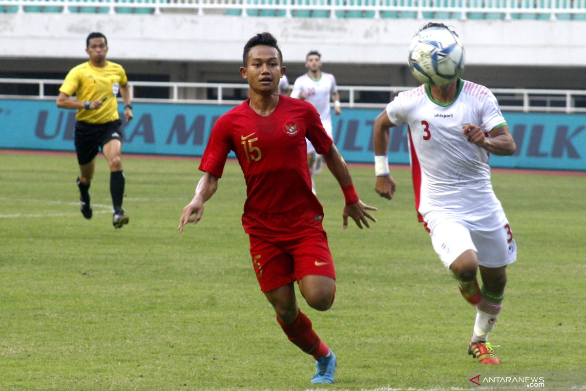 Timnas U-22 Indonesia sementara ungguli Vietnam 1-0 babak pertama