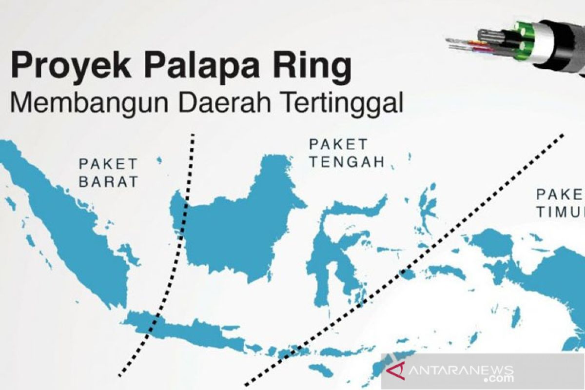 Riset: Palapa Ring tingkatkan konektivitas seluler di Indonesia