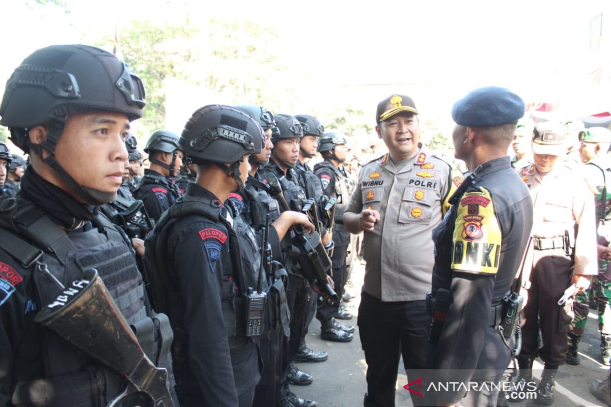 Seribuan personel gabungan amankan pemilihan kepala desa