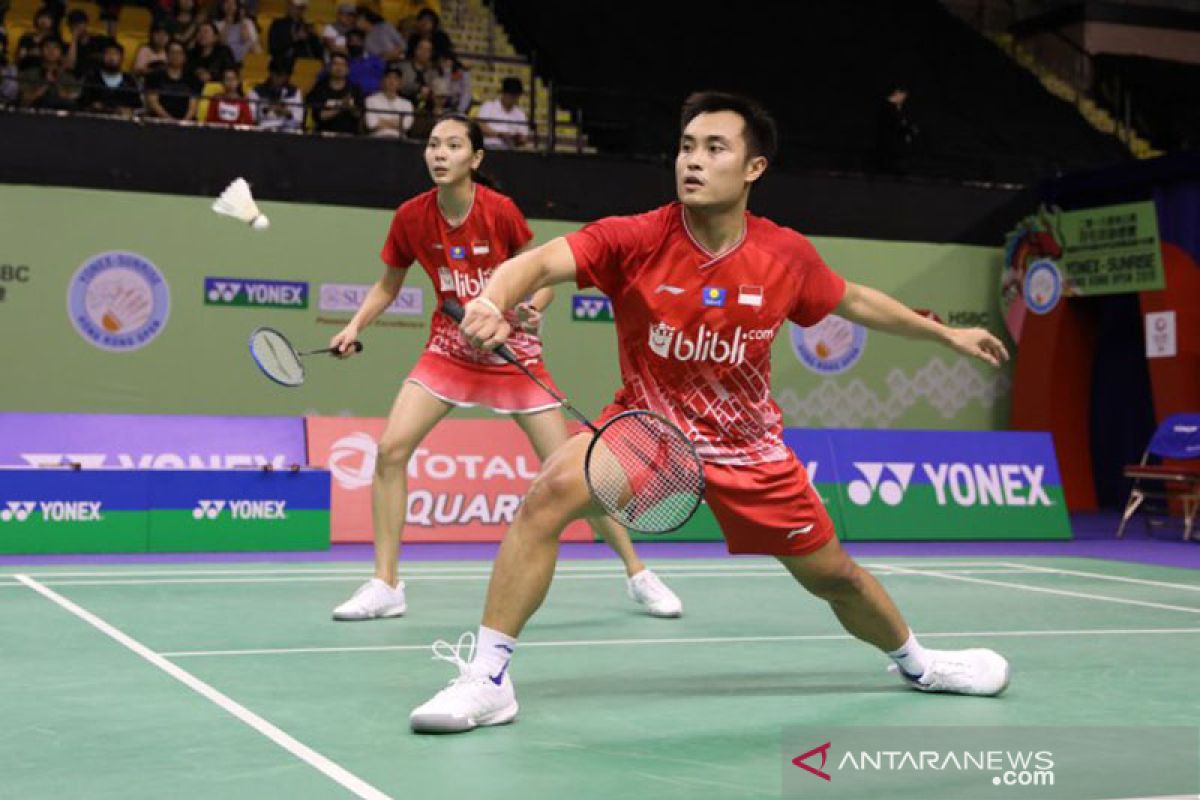 Hafiz/Gloria terhenti di semifinal Hong Kong Open