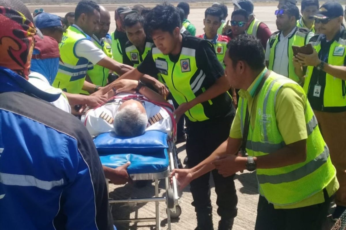 Pilot Batik Air mendadak pusing dan pesawat mendarat darurat di Kupang