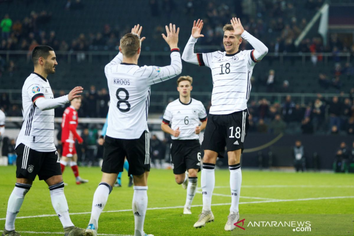 Jerman cukur Belarusia 4-0 demi lolos dan puncaki Grup C