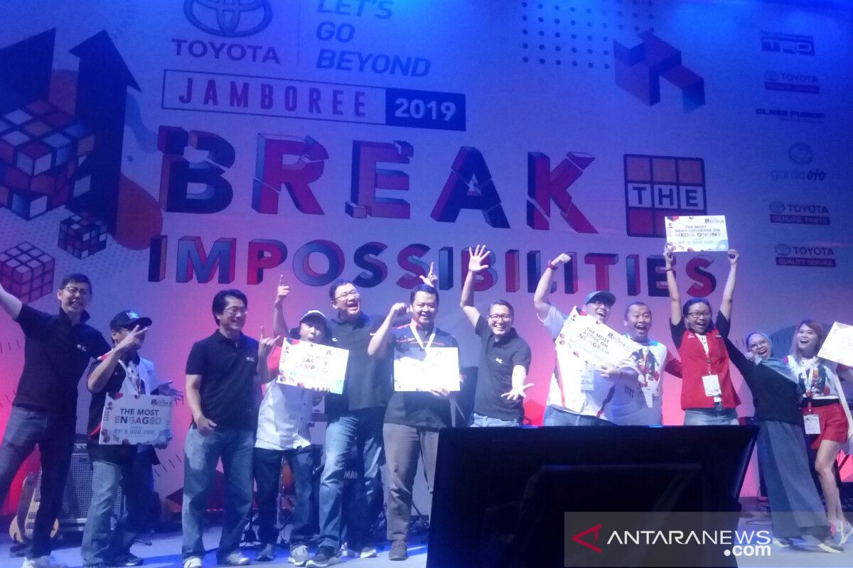 Toyota jamboree 2019 usung tema "Break The Impossibilities"