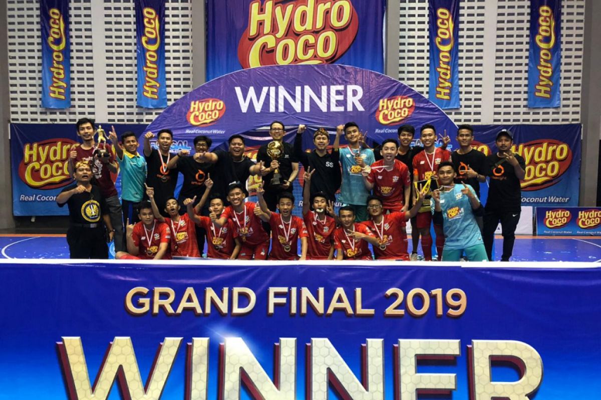 Dispora Kalsel bangga futsal SMAN 2 Banjarmasin juara nasional