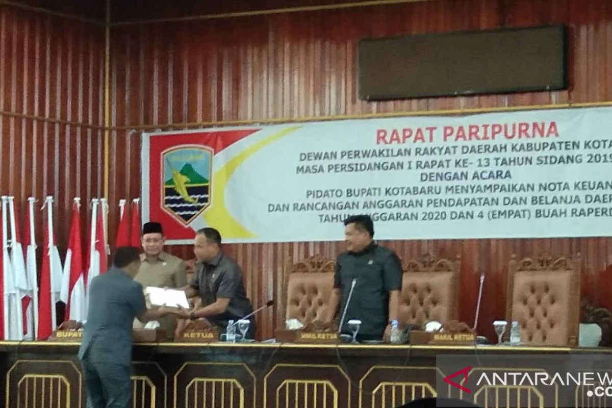 Kotabaru ajukan Raperda tentang susunan perangkat daerah