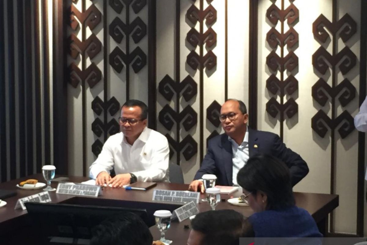 Menteri Edhy Prabowo datang ke Kadin, bahas sinergi budi daya ikan