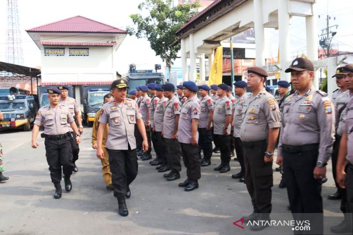 Ratusan personel siap amankan Pilkades Tapsel di 38 desa