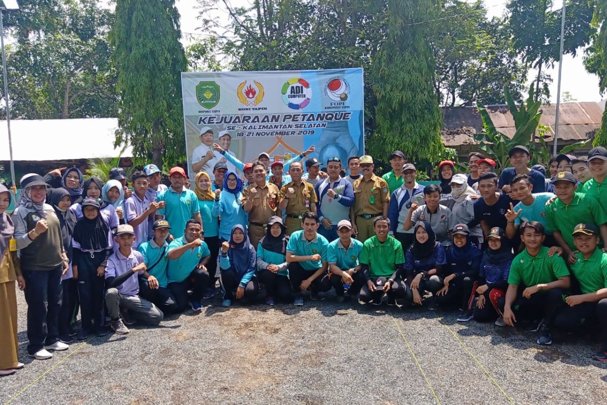 Olahraga Tradisional Perancis di Lombakan di Tapin