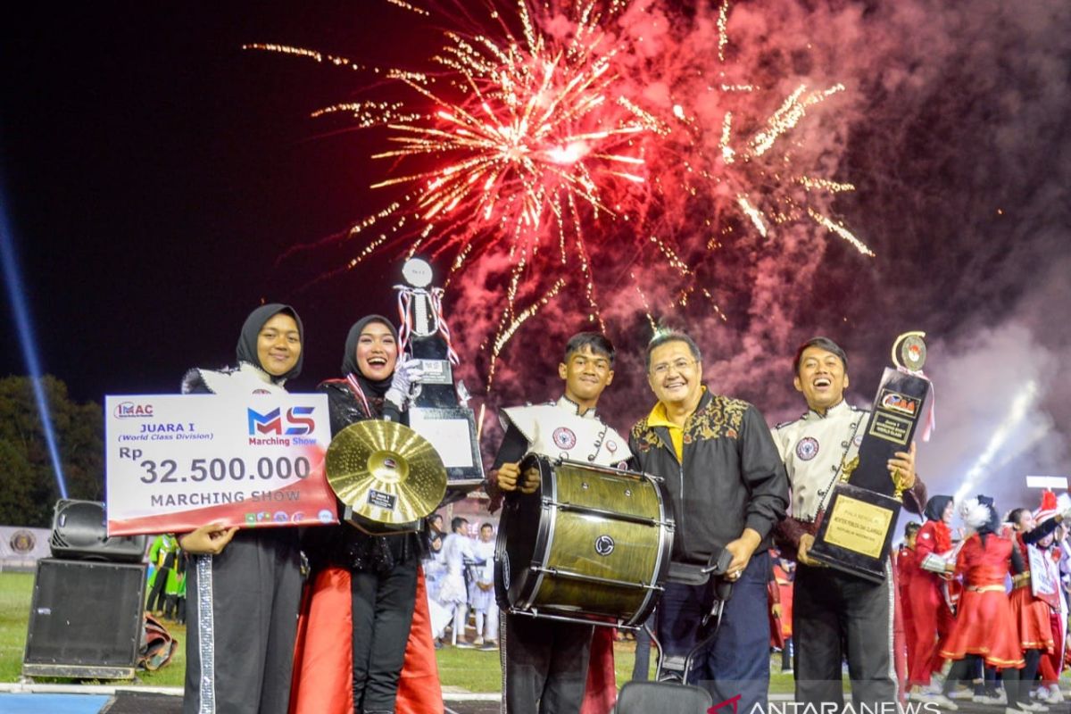 Marching Band Semen Padang borong penghargaan di IMAC 2019 Riau