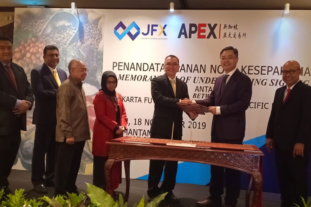 JFX-APEX tanda tangani nota kesepahaman saling tukar informasi