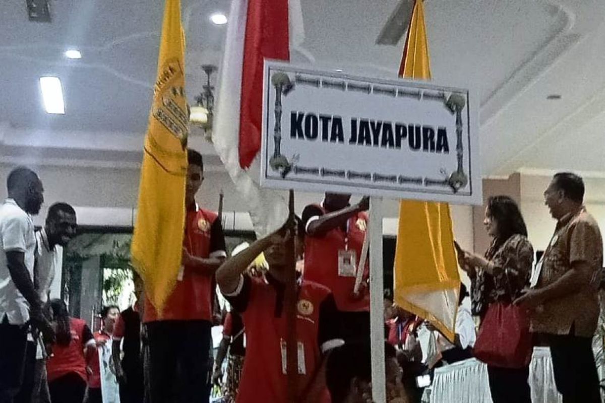 Kontingen Kota Jayapura juara umum Pesparani I