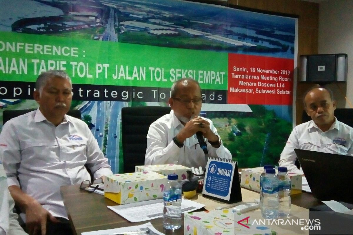 PT JTSE Makassar segera sesuaikan tarif tol