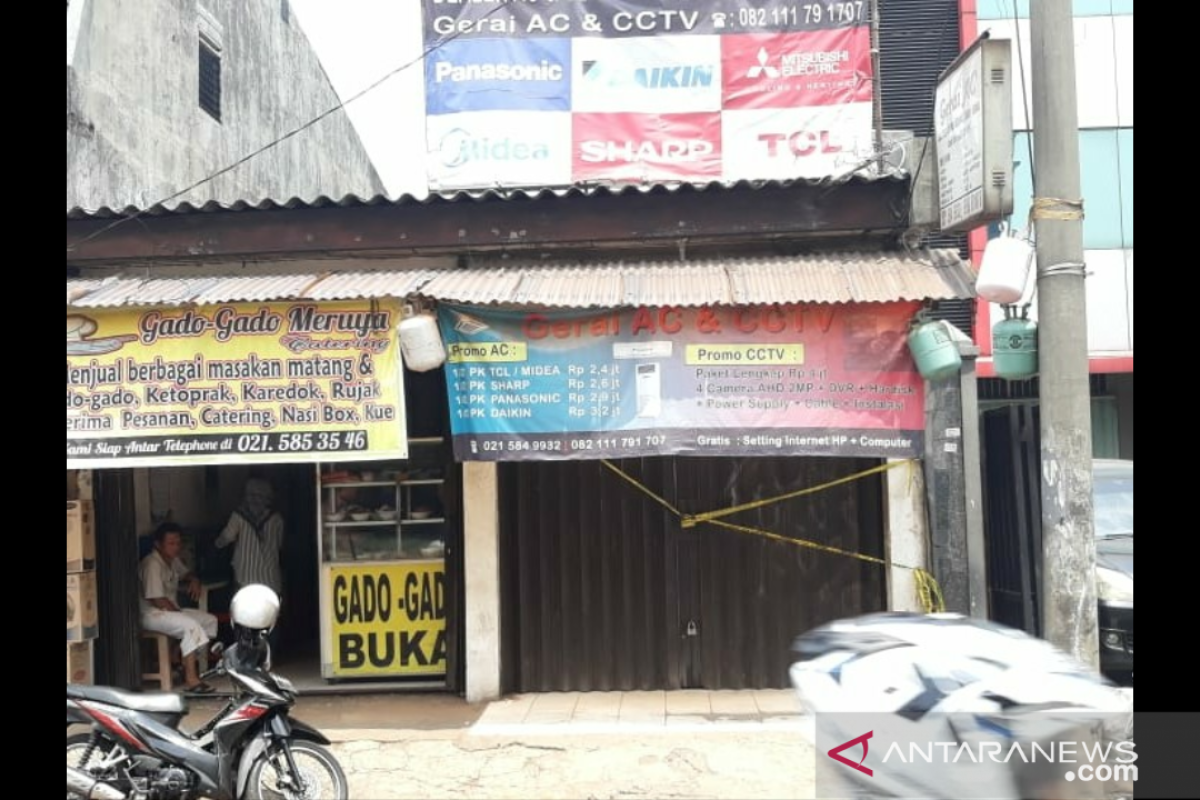 Tempat kerja penyiram air keras sempat disegel polisi