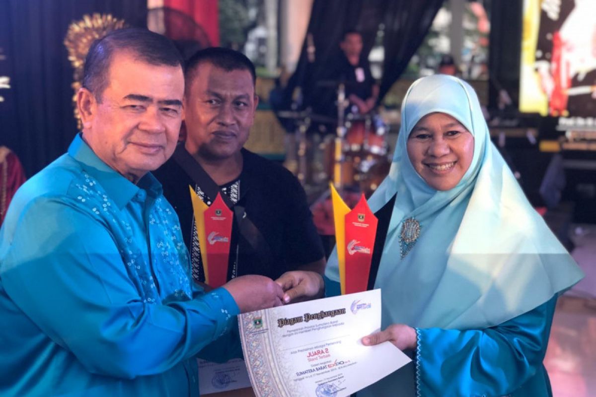 Padang wins the 2nd Best Stand at West Sumatra Expo 2019