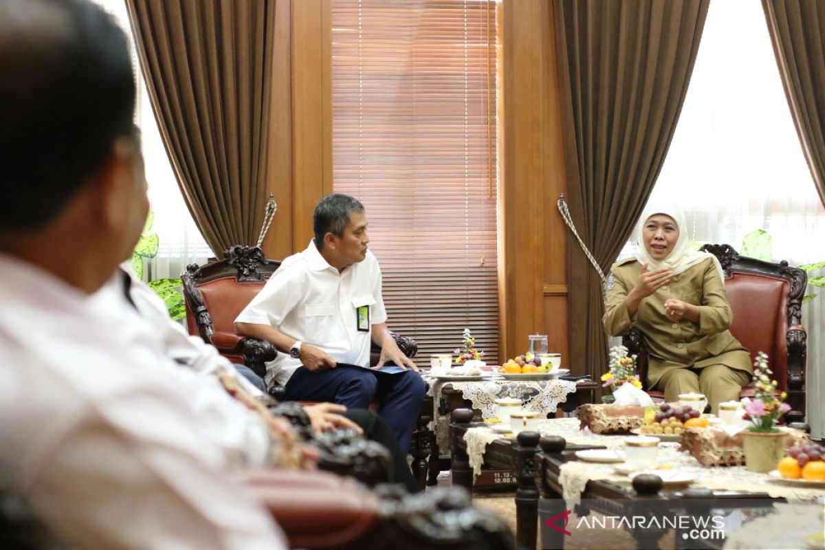 Khofifah harapkan masyarakat kembali tenang, jaminan stok solar aman