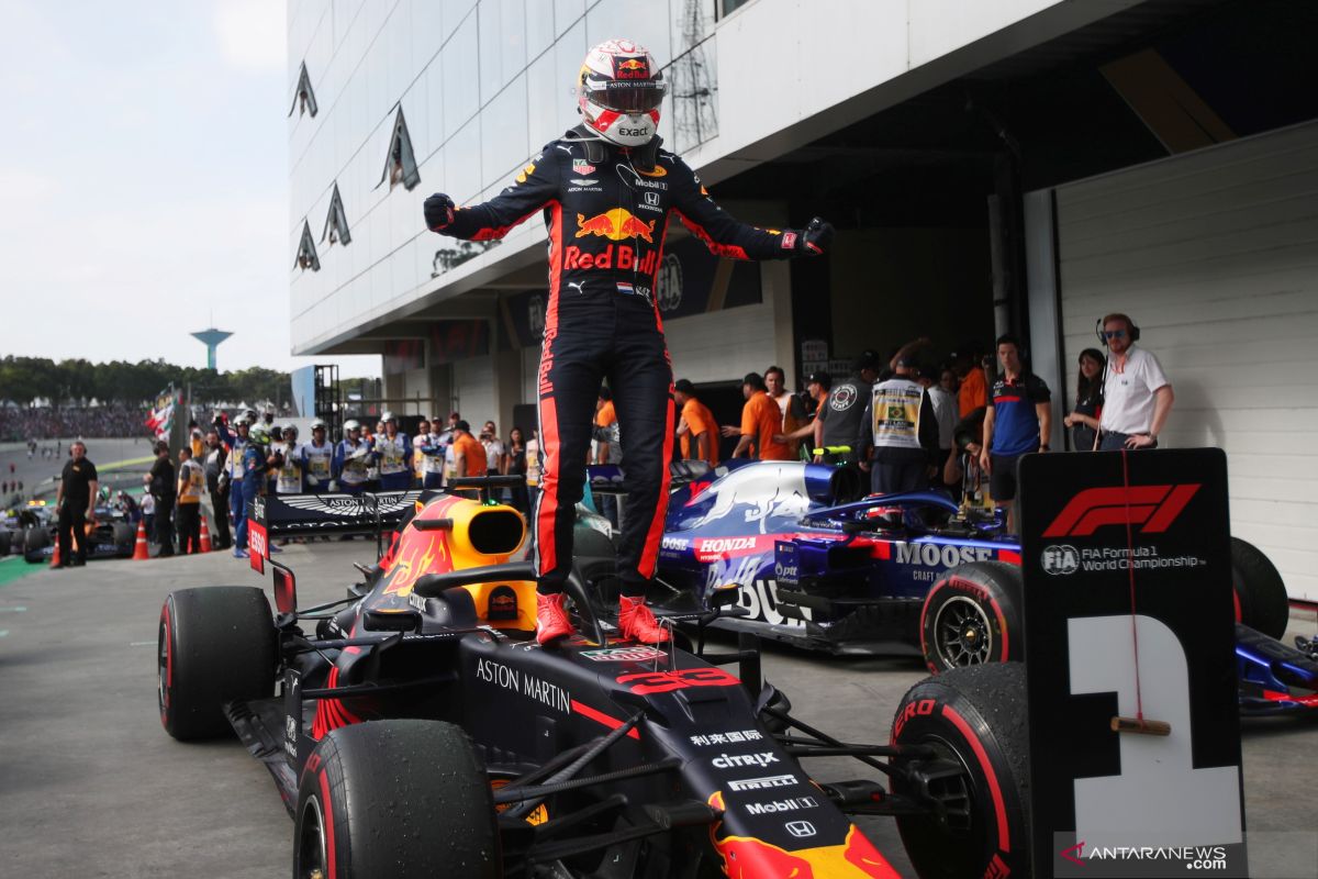 Max Verstappen sukses juarai GP Brazil