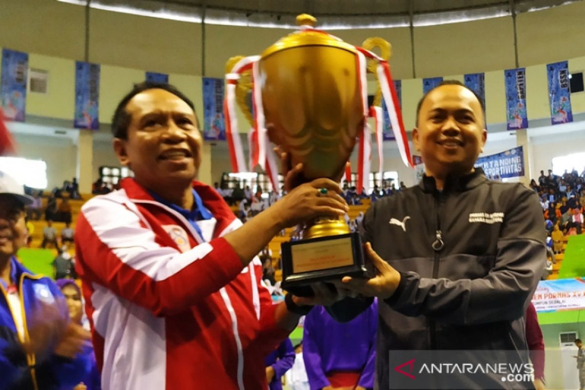 Jawa Barat raih juara umum Pornas Korpri ke-15 di Babel