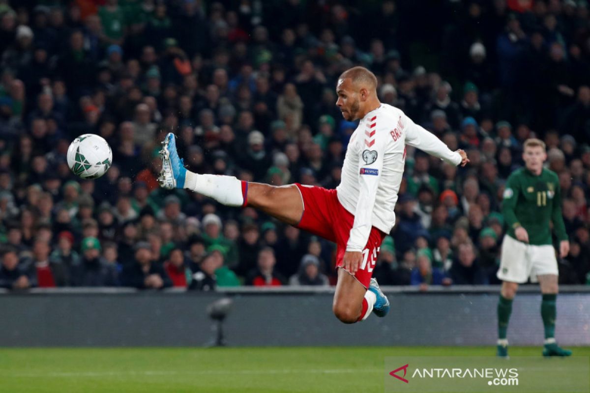 Denmark lolos Piala Eropa usai diimbangi Irlandia