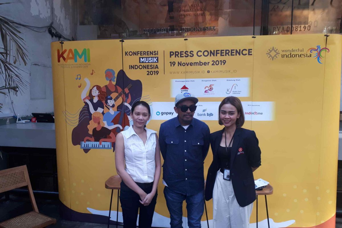 Konferensi Musik Indonesia kedua membahas industri musik berkelanjutan
