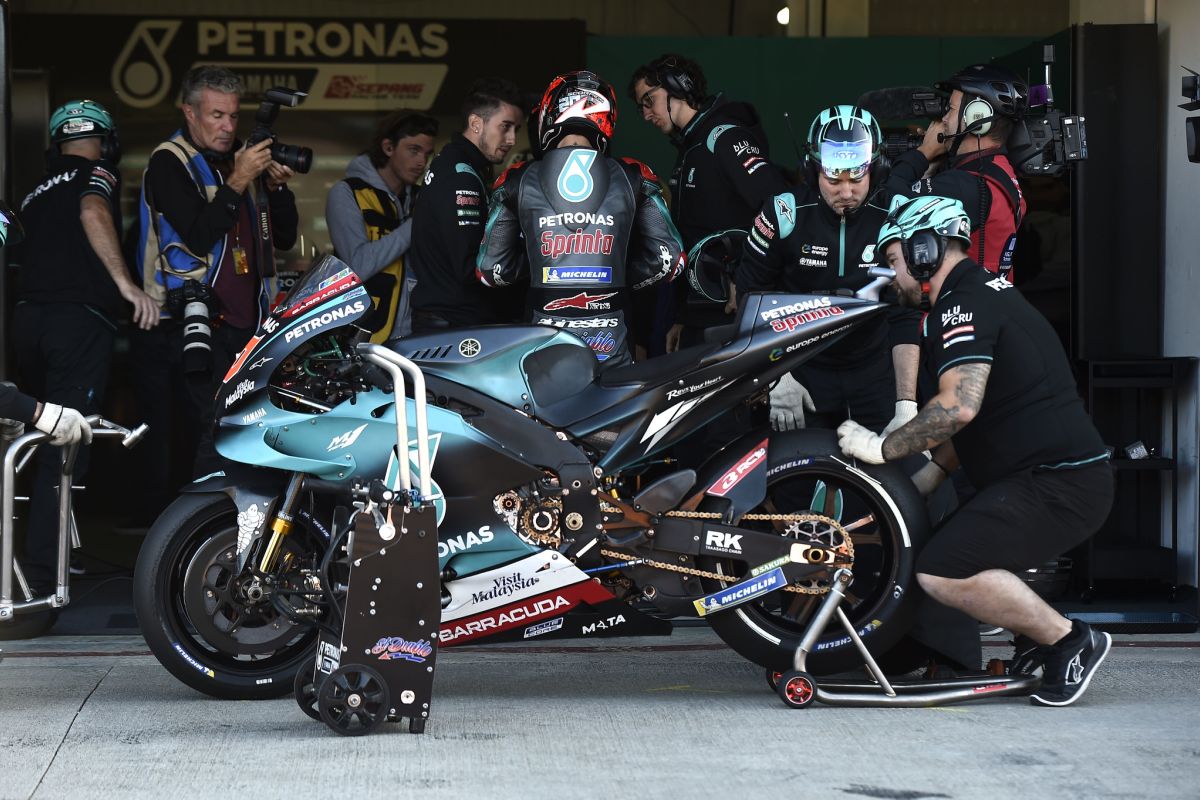 MotoGP: Quartararo gagal paham kenapa Yamaha melempem di trek basah Valencia