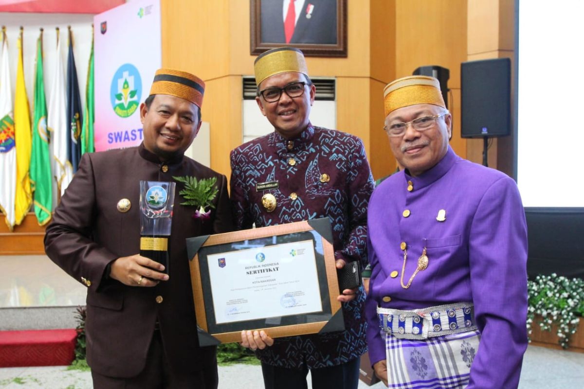Makassar  raih penghargaan Swasti Saba kelima kalinya