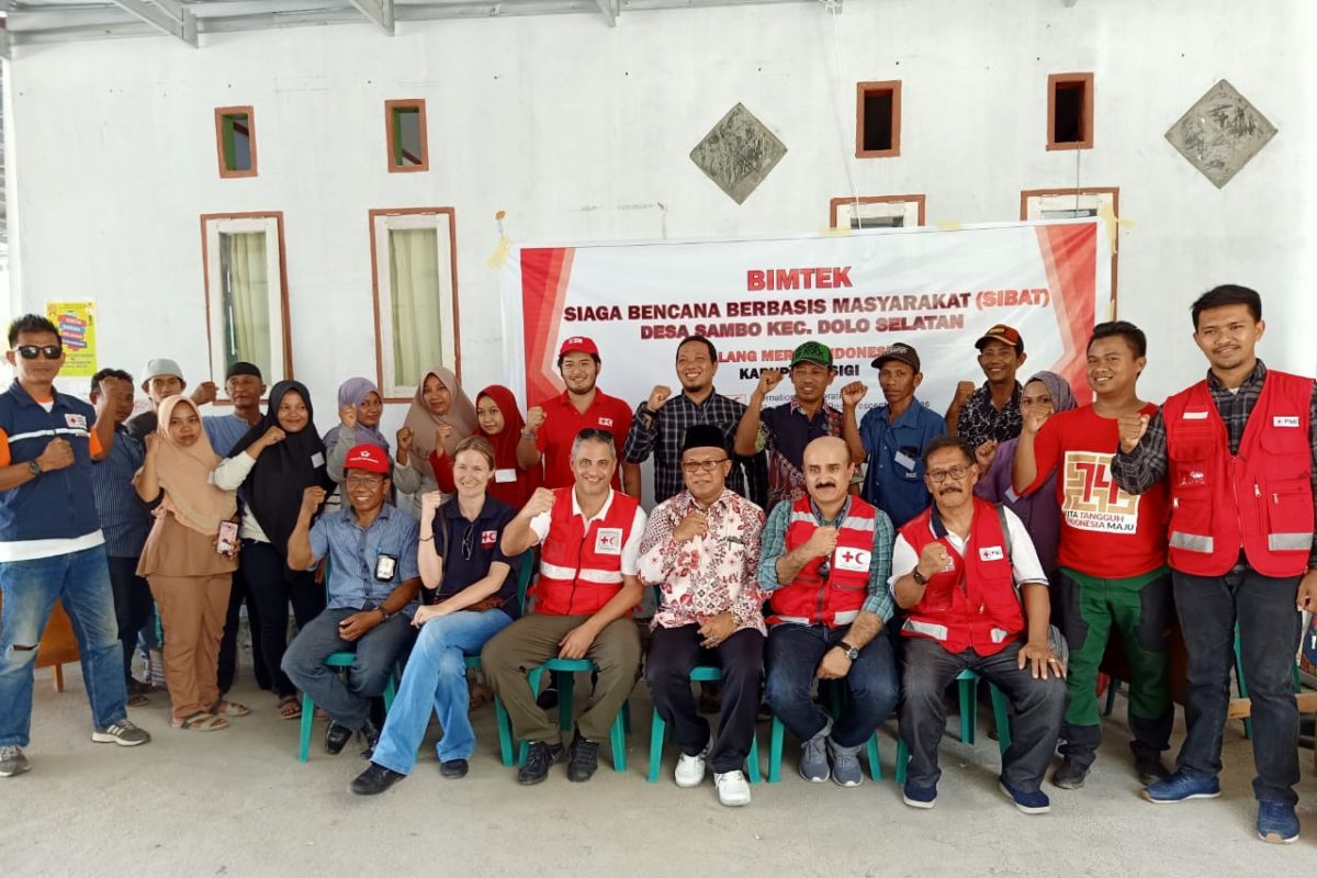 PMI Sigi bentuk relawan Sibat di desa terdampak gempa dan tsunami