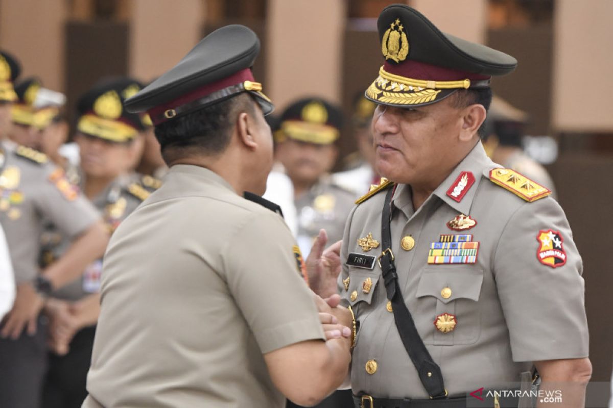 Irjen Pol Priyo resmi jabat Kapolda Sumsel