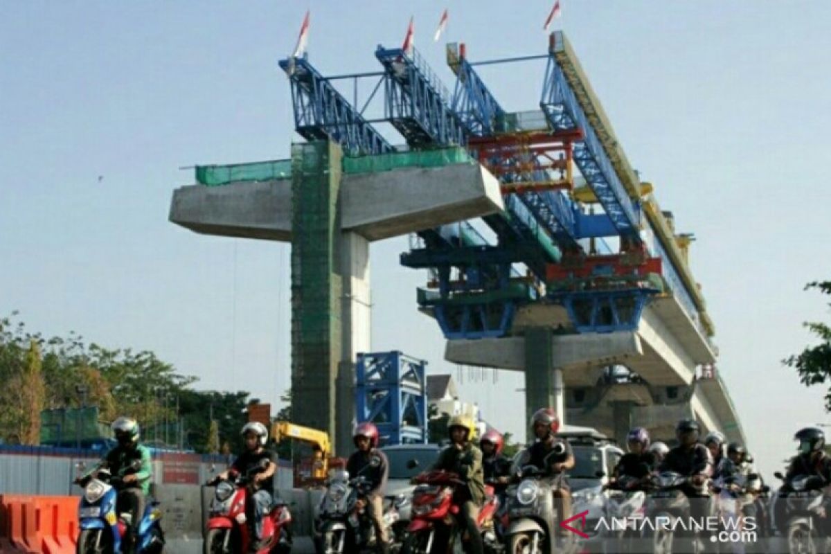 Pembangunan tol layang AP Pettarani Makassar rampung Juni 2020